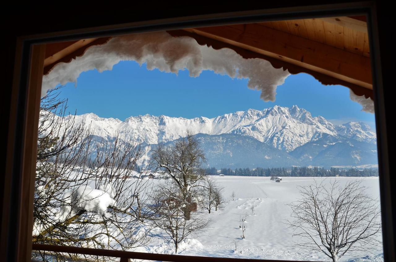 Kleintoedlinggut Villa Leogang Luaran gambar